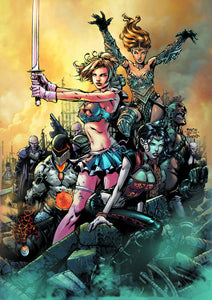 GFT REALM WAR #1 (OF 12) B CVR FINCH (AOFD) (MR)