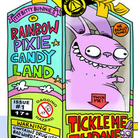 ITTY BITTY BUNNIES RAINBOW PIXIE LAND XMAS #1 TYRONE VAR (MR