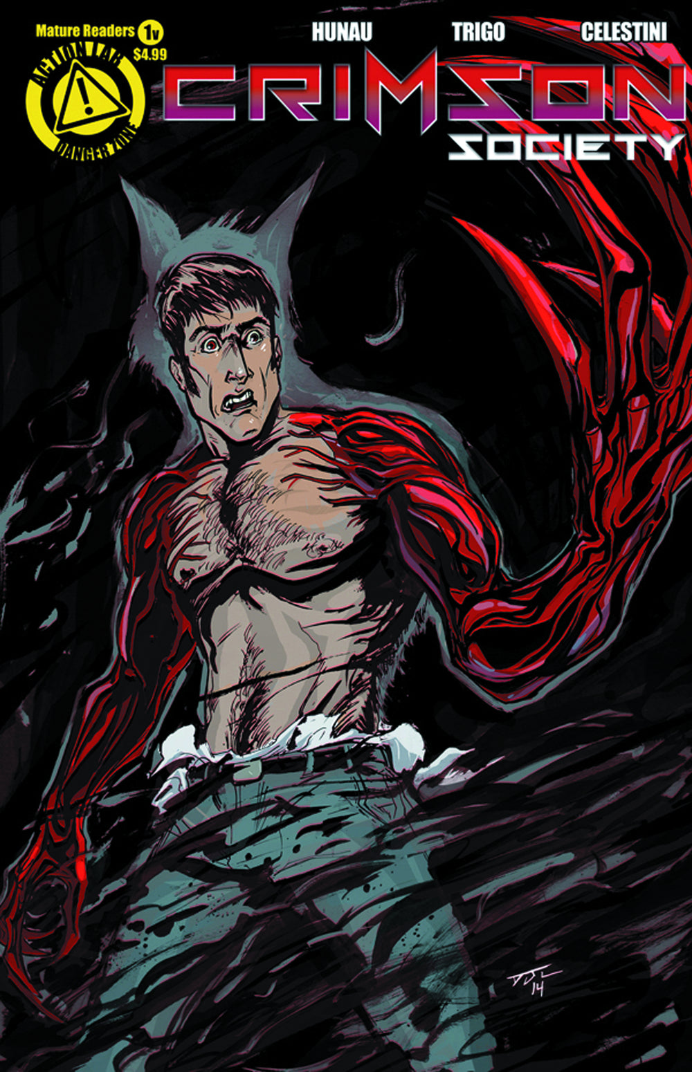 CRIMSON SOCIETY #1 LOGAN VAR (MR)