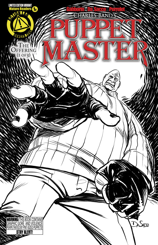 PUPPET MASTER #1 PINHEAD SKETCH VAR (MR)