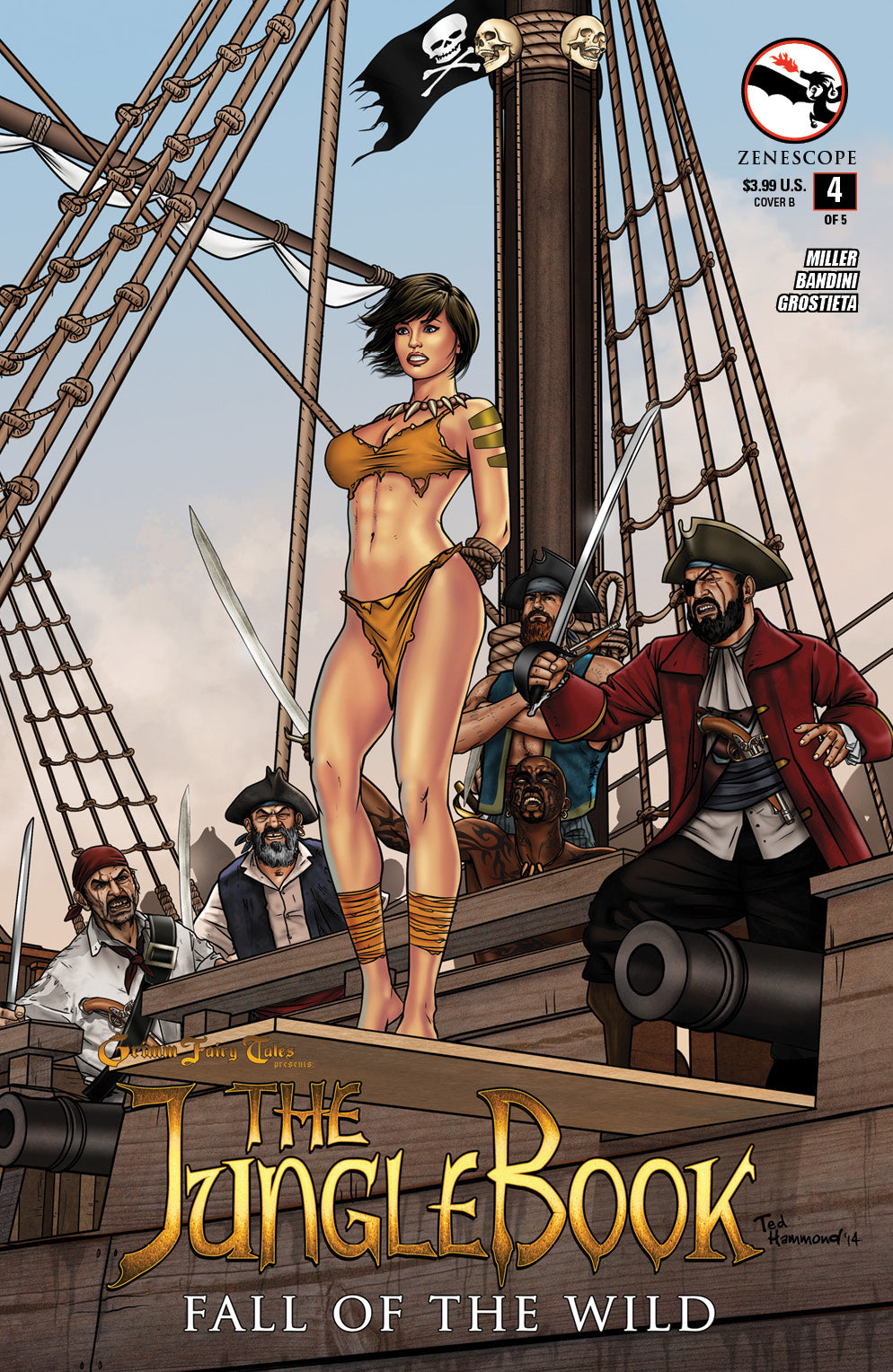 GFT JUNGLE BOOK FALL WILD #4 (OF 5) B CVR HAMMOND (MR)