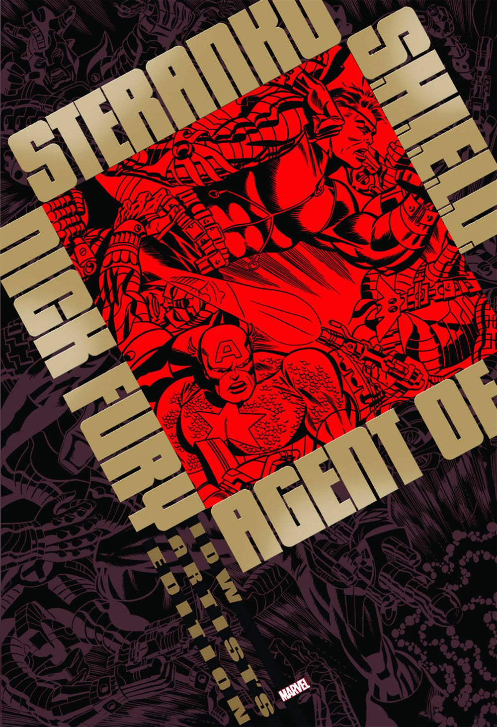 STERANKO NICK FURY AGENT OF SHIELD ARTIST ED HC HARD COVER 2ND ED