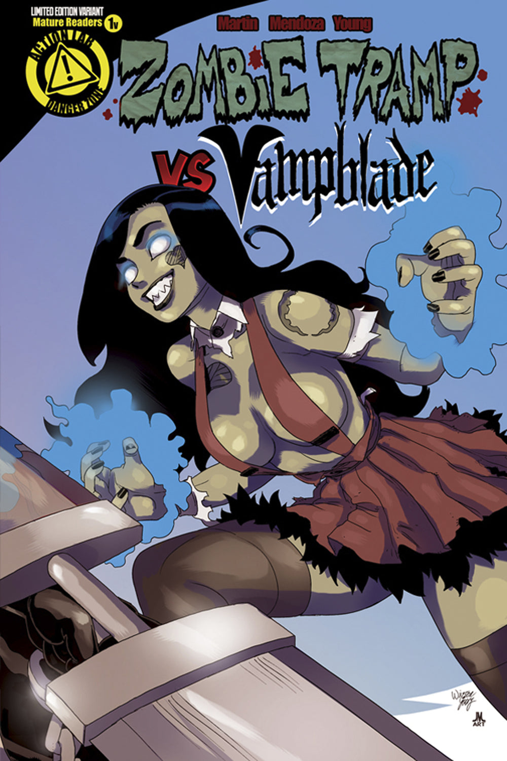 ZOMBIE TRAMP VS VAMPBLADE #1 ZOMBIE TRAMP VAR (MR)