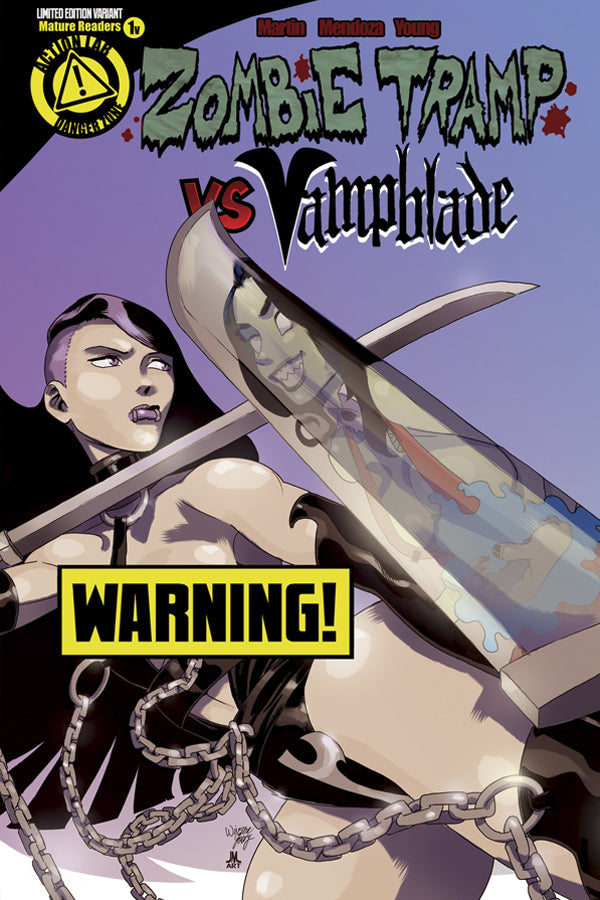 ZOMBIE TRAMP VS VAMPBLADE #1 VAMPBLADE RISQUE VAR (MR)