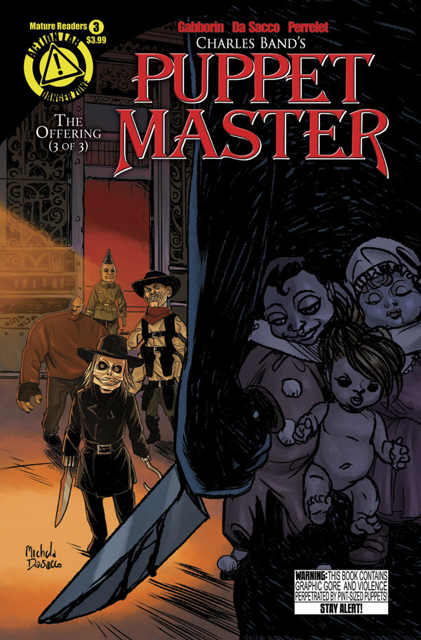 PUPPET MASTER #3 MAIN CVR (MR)