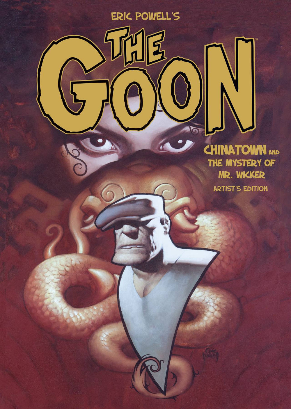 ERIC POWELLS THE GOON CHINATOWN ARTIST ED HC HARD COVER