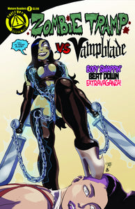 ZOMBIE TRAMP VS VAMPBLADE #2 MAIN CVR (MR)