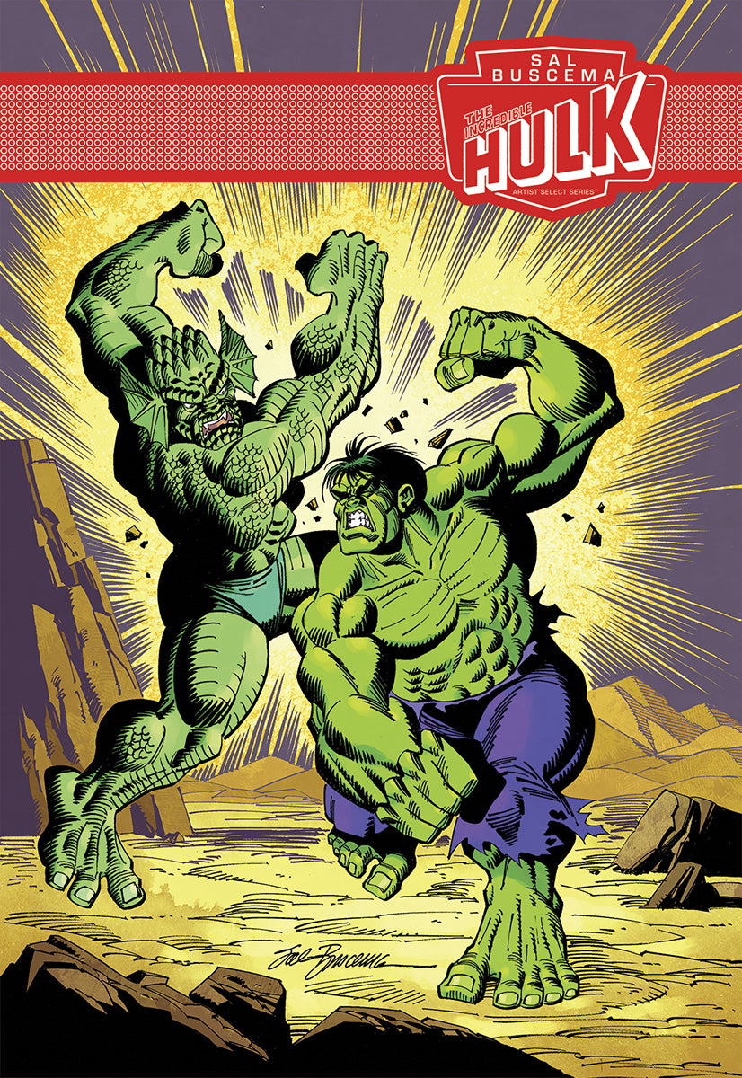 INCREDIBLE HULK SAL BUSCEMA MARVEL ARTIST SELECT HC #1 (NET)