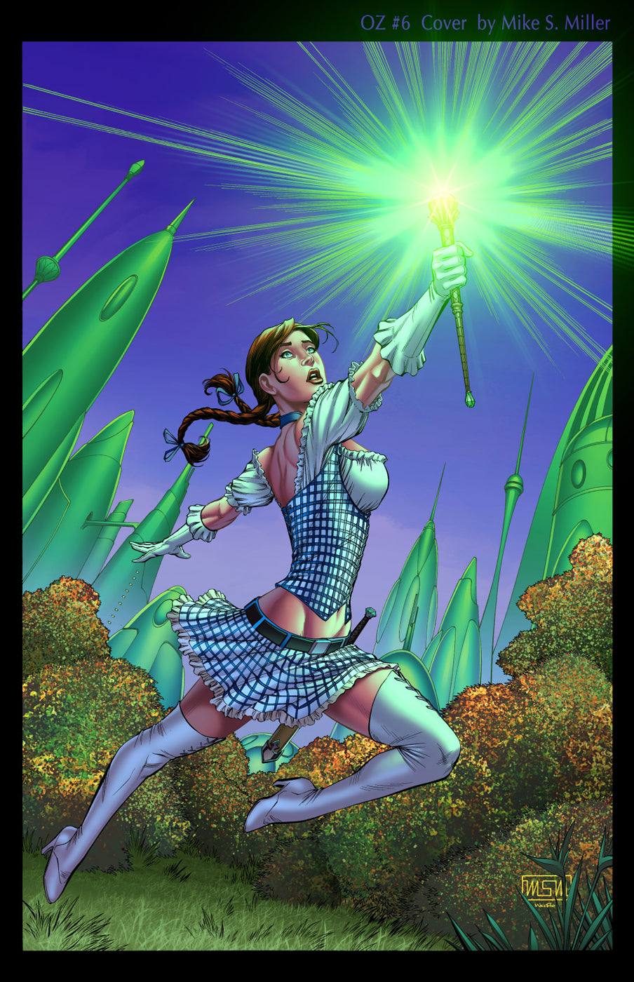 GFT OZ REIGN OF WITCH QUEEN #6 (OF 6) D CVR MILLER (MR)