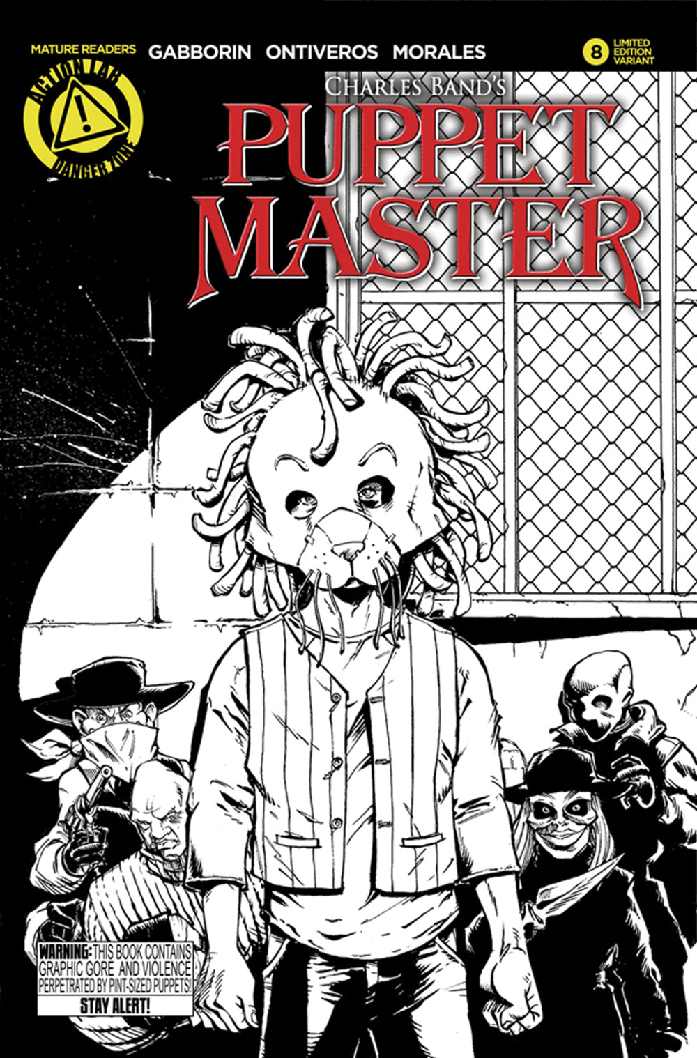 PUPPET MASTER #8 SKETCH VAR (MR)