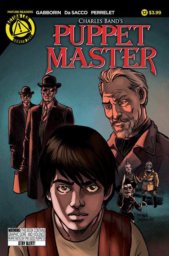 PUPPET MASTER #12 CVR A DA SACCO (MR)