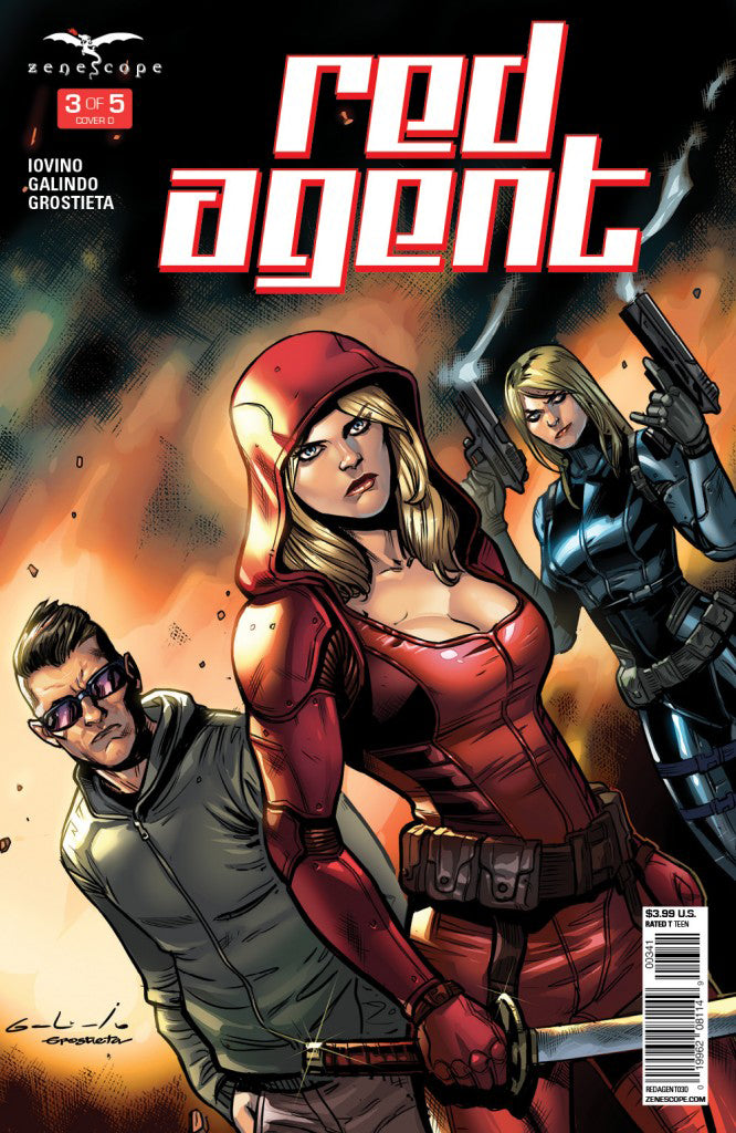 GFT RED AGENT #3 (OF 5) D CVR GALINDO (MR)