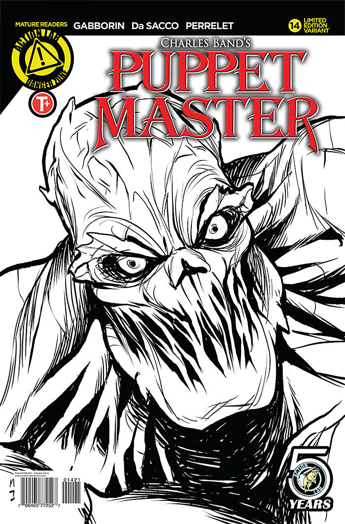 PUPPET MASTER #14 CVR B DA SACCO SKETCH (MR)