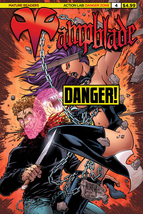 VAMPBLADE #4 CVR F CHEESECAKE RISQUE (MR)