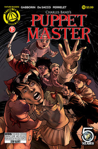 PUPPET MASTER #15 CVR A DA SACCO (MR)