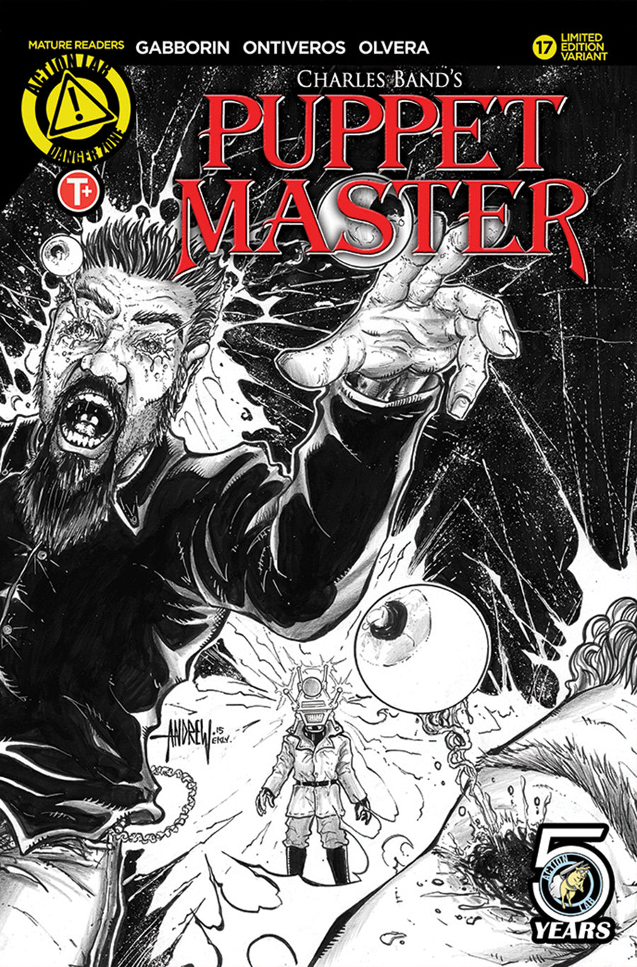 PUPPET MASTER #17 CVR C MANGUM SKETCH KILL (MR)