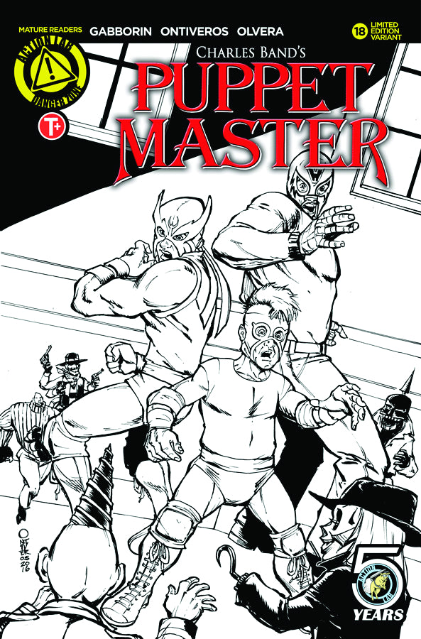 PUPPET MASTER #18 CVR B ONTIVEROS SKETCH (MR)