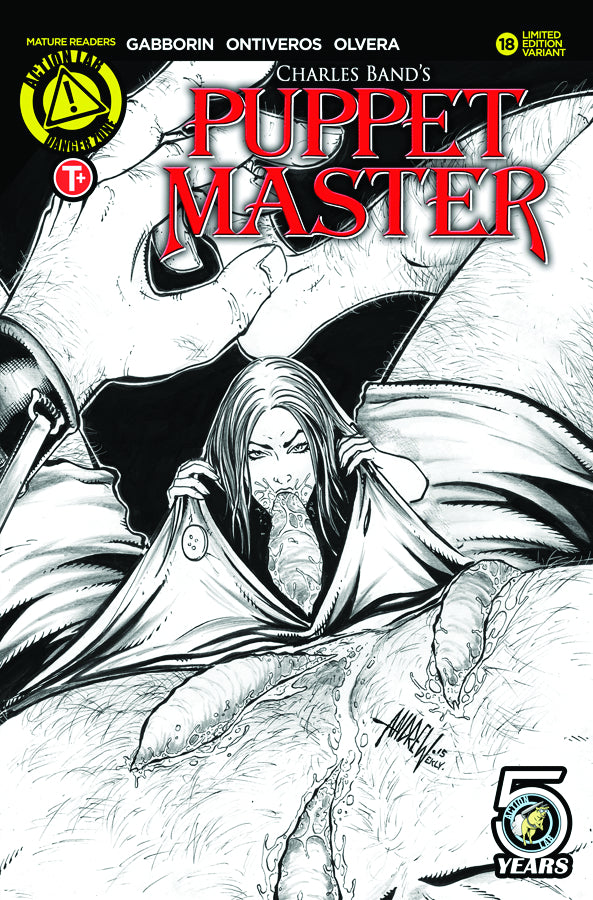 PUPPET MASTER #18 CVR D MANGUM KILL SKETCH (MR)