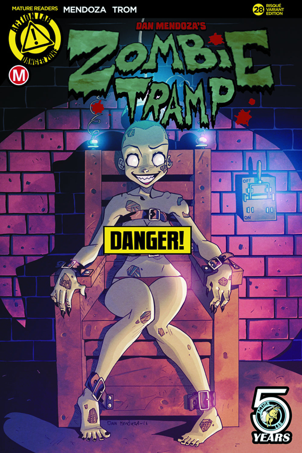 ZOMBIE TRAMP ONGOING #28 CVR B MENDOZA RISQUE (MR)