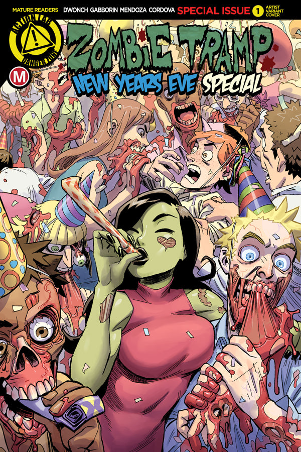 ZOMBIE TRAMP NEW YEARS EVE 2016 CVR E YOUNG (MR)