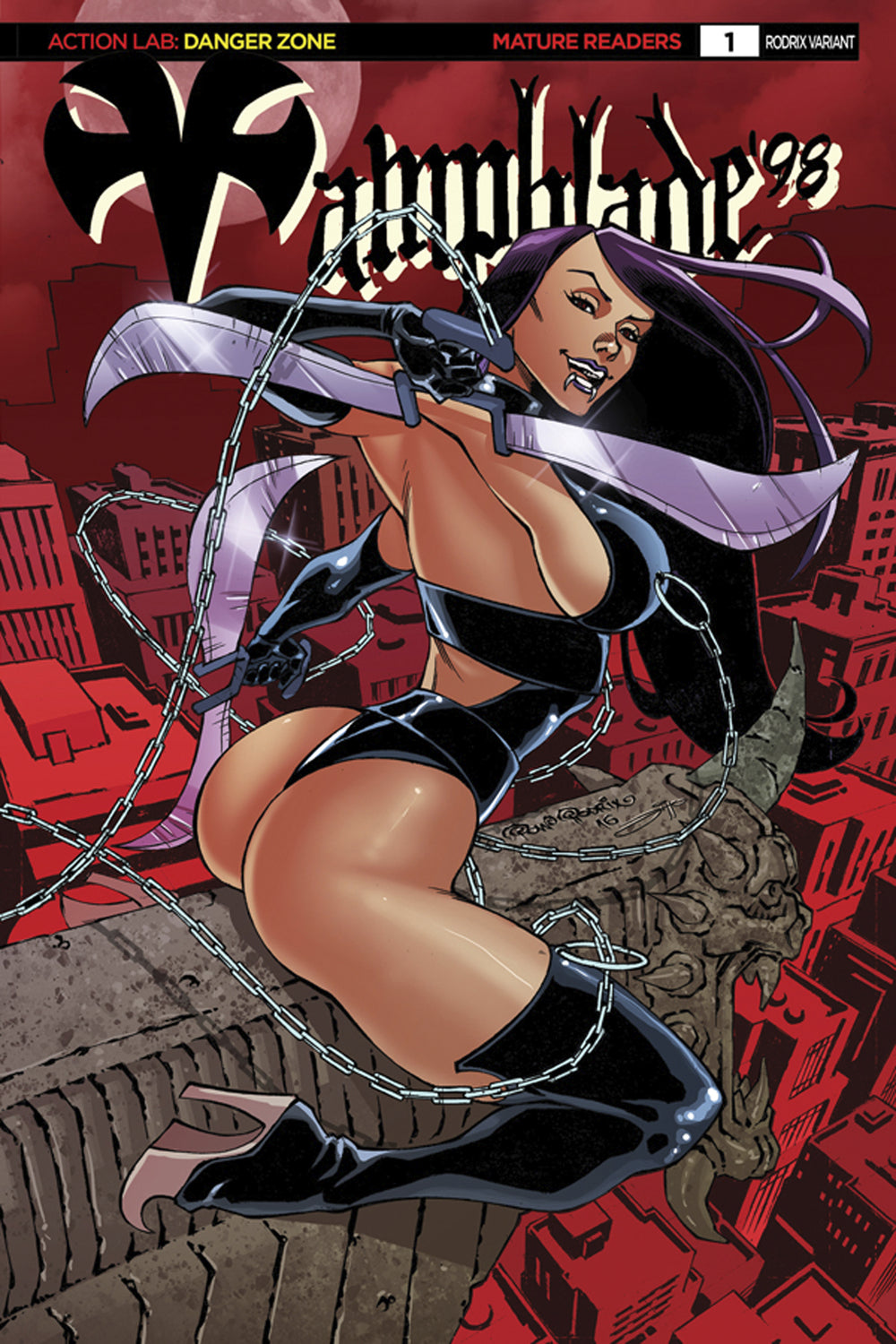 VAMPBLADE 98 ONE SHOT CVR C RODRIX (MR)