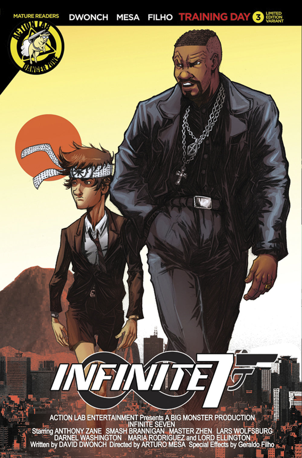 INFINITE SEVEN #3 CVR B MOVIE POSTER