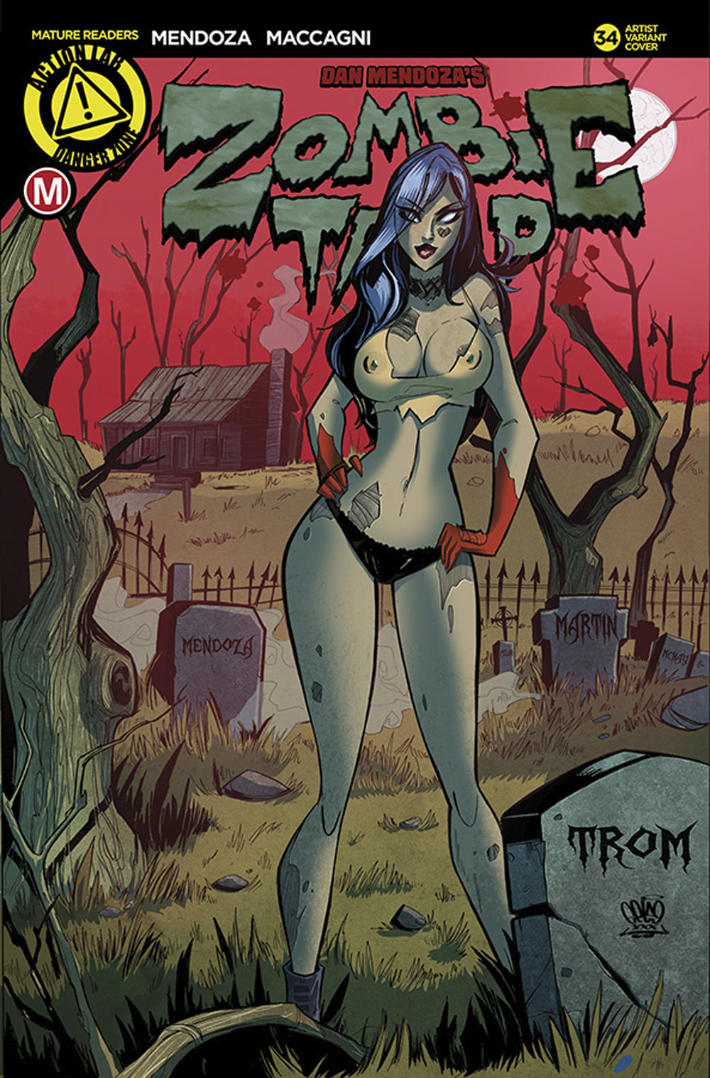 ZOMBIE TRAMP ONGOING #34 CVR E TROM (MR)