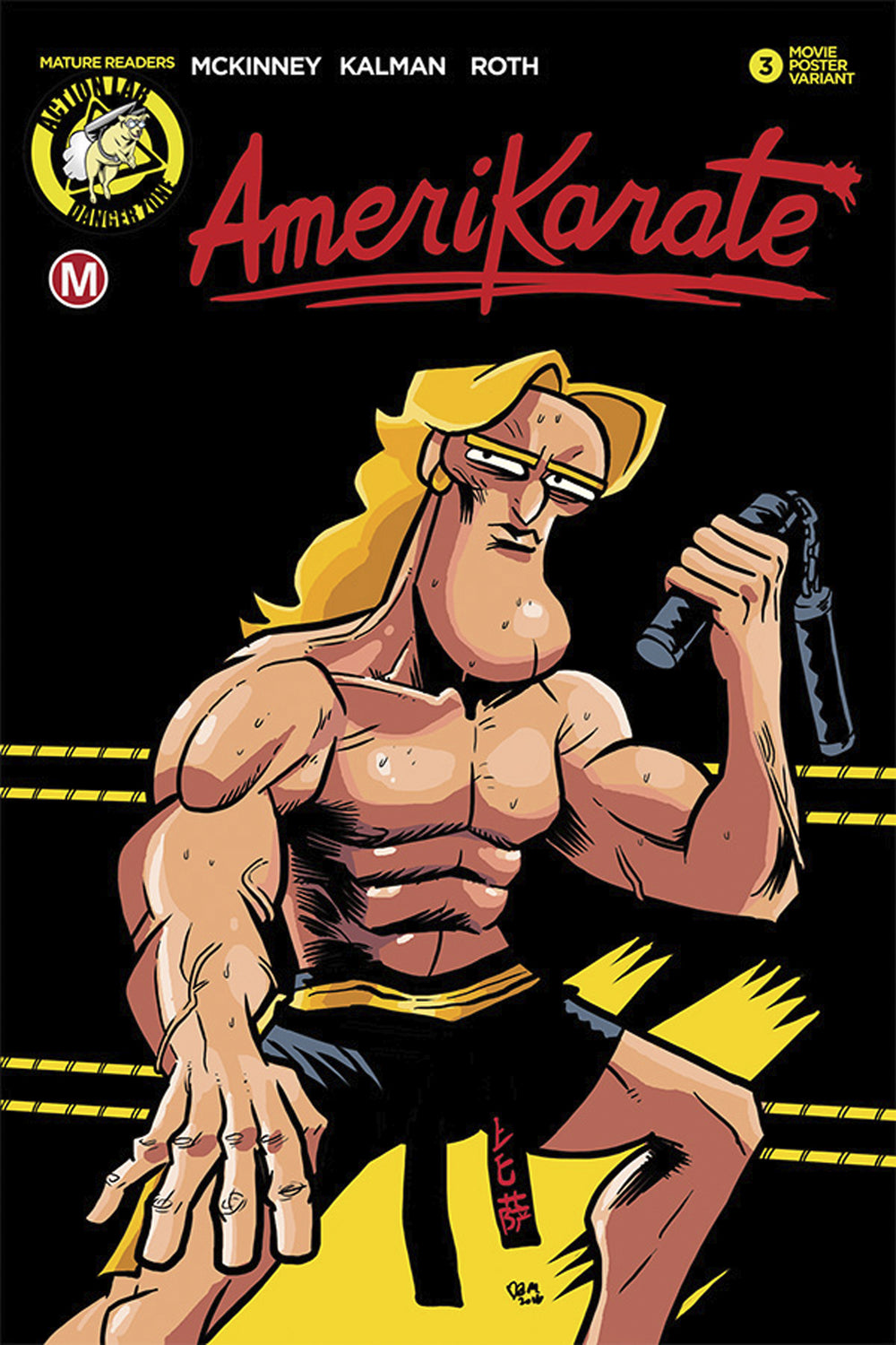 AMERIKARATE #3 CVR B MASSA BLOODSPORTS (MR)