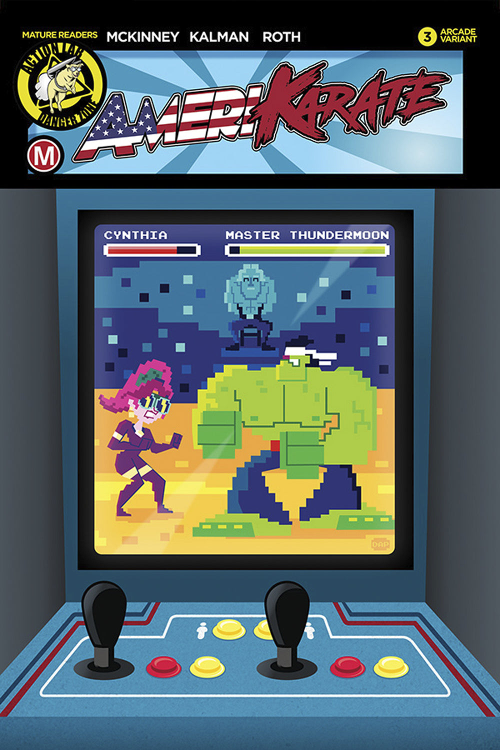 AMERIKARATE #3 CVR C PERILLO 16 BIT (MR)