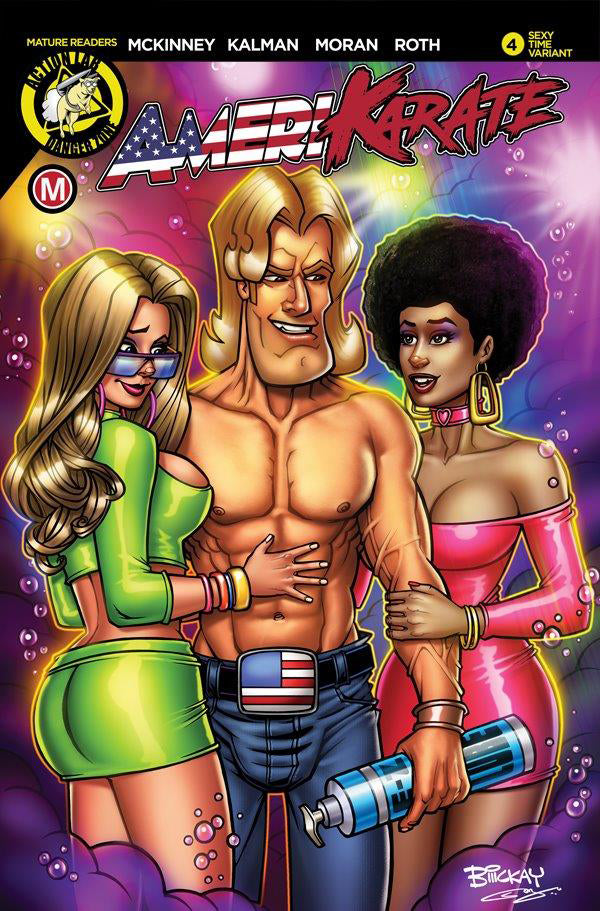 AMERIKARATE #4 CVR C PERILLO SEXY TIME (MR)