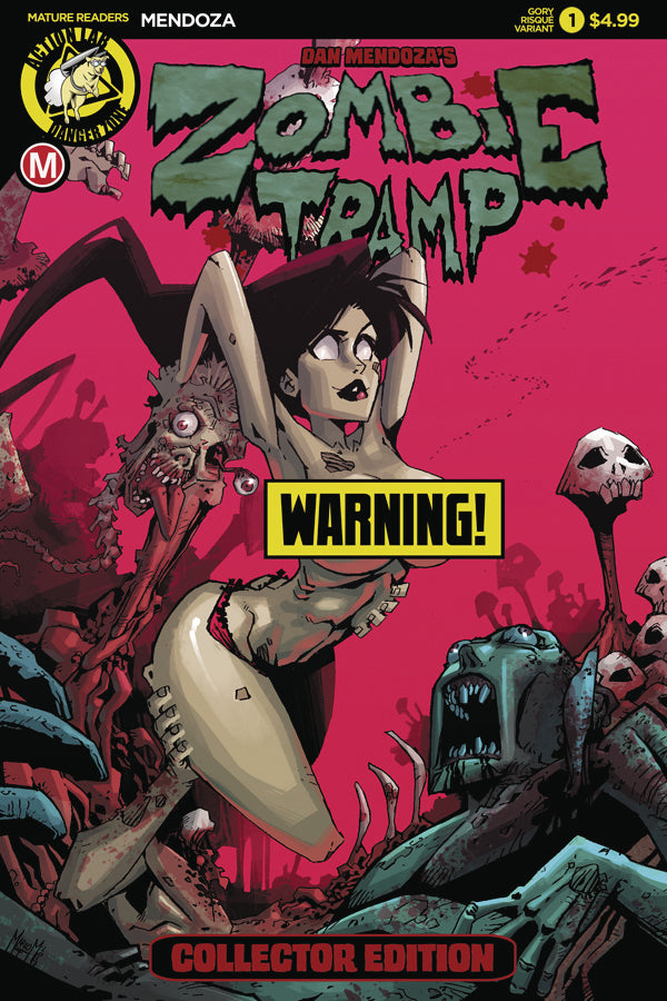 ZOMBIE TRAMP ORIGINS #1 CVR F GORY RISQUE (MR)