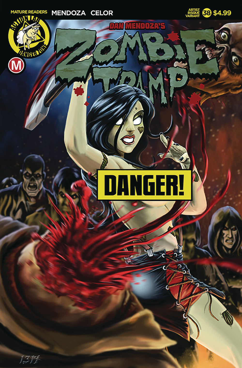 ZOMBIE TRAMP ONGOING #38 CVR F RISQUE ARTIST (MR)