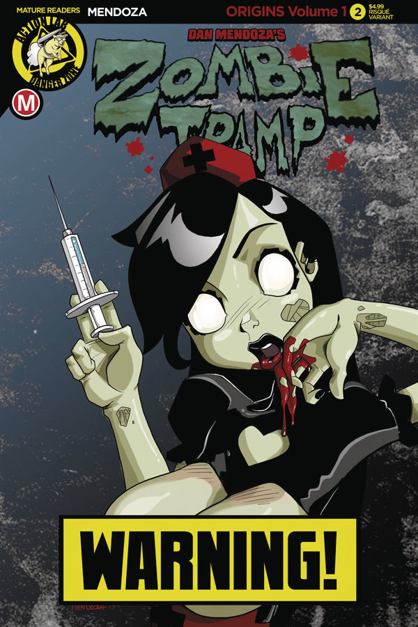 ZOMBIE TRAMP ORIGINS #3 CVR B MENDOZA RISQUE (MR)