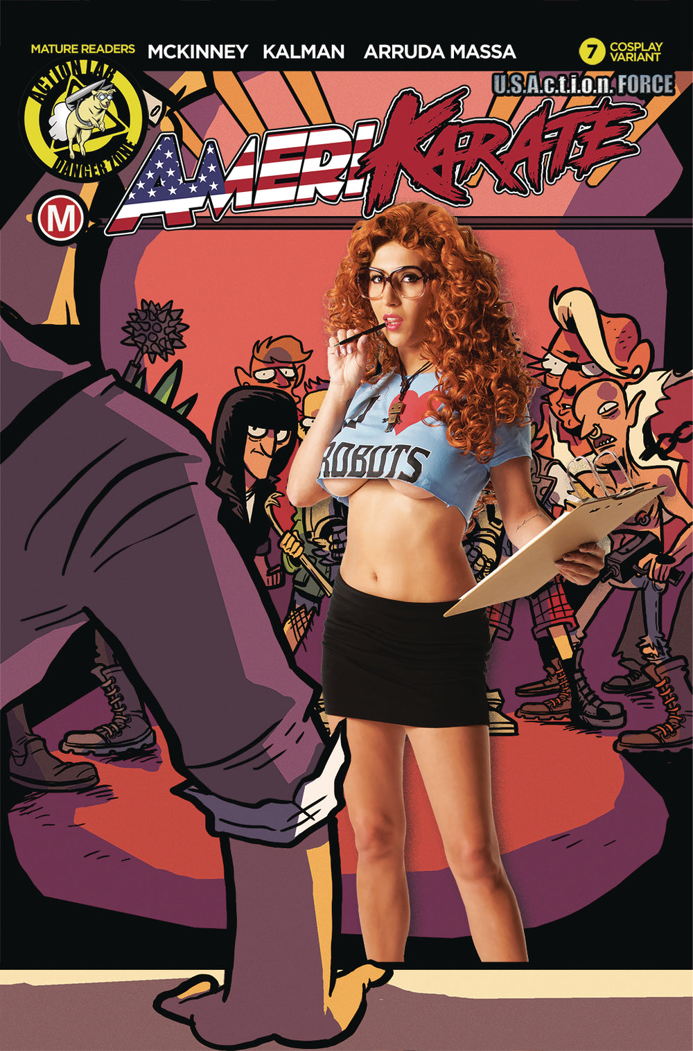 AMERIKARATE #7 CVR D APRIL ONEIL PHOTO (MR)