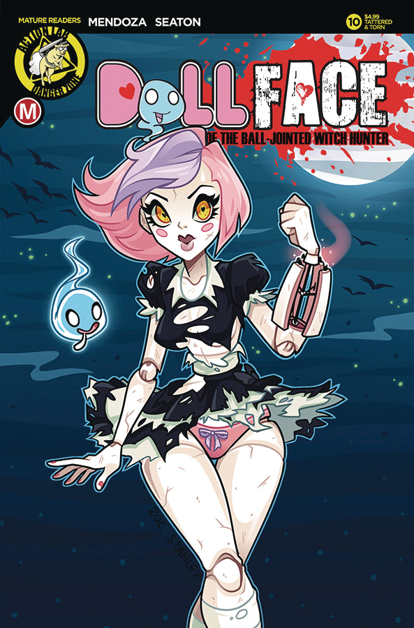 DOLLFACE #10 CVR D STANLEY PIN UP TATTERED & TORN (MR)