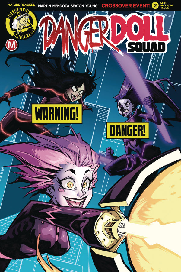 DANGER DOLL SQUAD #2 CVR F MACCAGNI RISQUE (MR)