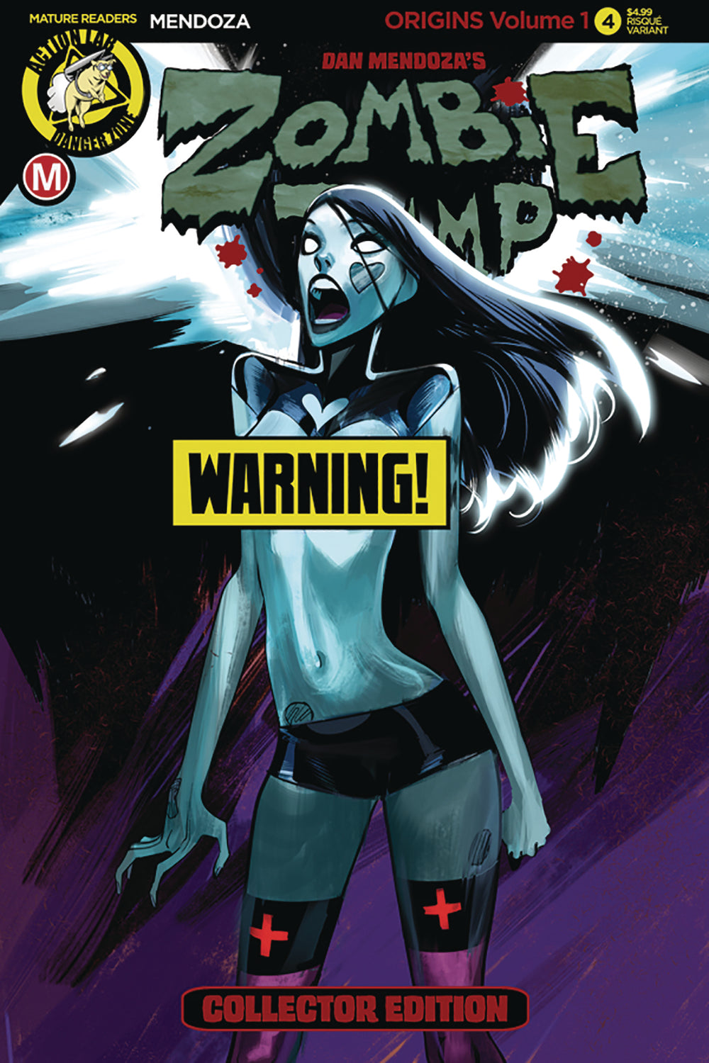 ZOMBIE TRAMP ORIGINS #4 CVR B CELOR RISQUE (MR)