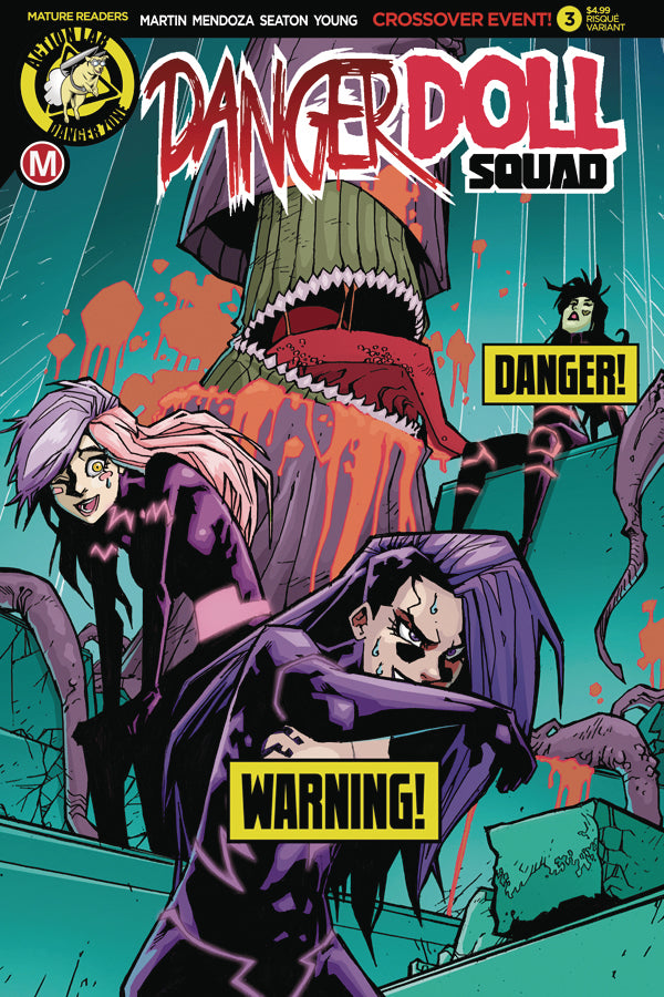 DANGER DOLL SQUAD #3 CVR B MACCAGNI RISQUE (MR)