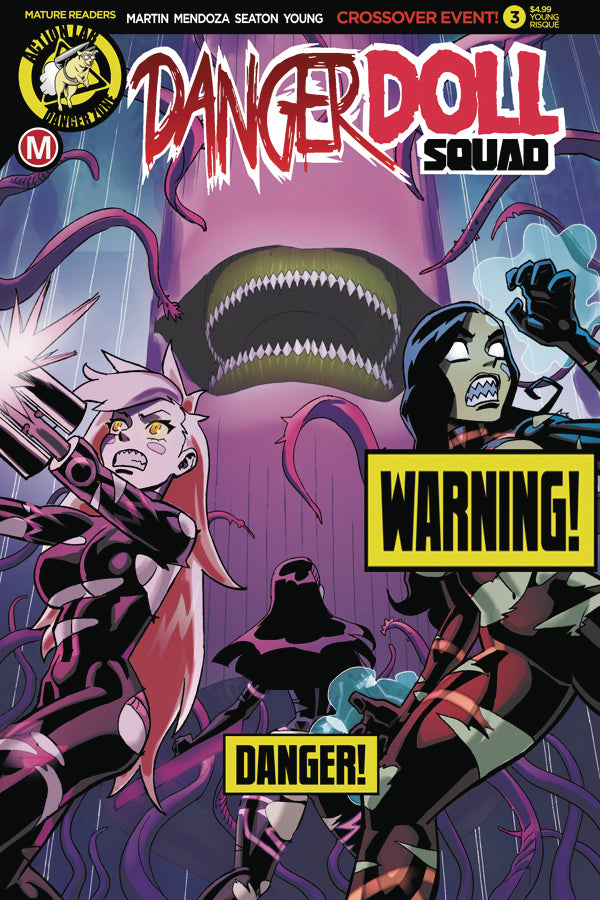 DANGER DOLL SQUAD #3 CVR F WINSTON YOUNG RISQUE (MR)