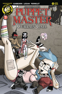 PUPPET MASTER CURTAIN CALL #3 CVR C MENDOZA DOLLFACE CVR (MR