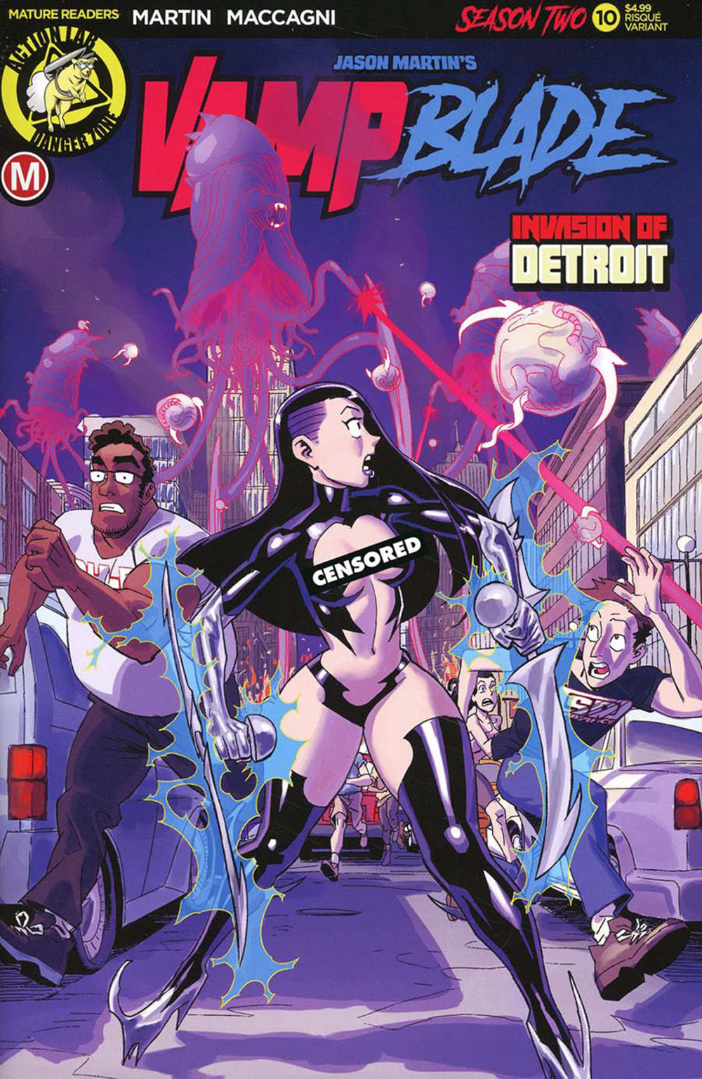 VAMPBLADE SEASON TWO #10 CVR B WINSTON YOUNG RISQUE (MR)