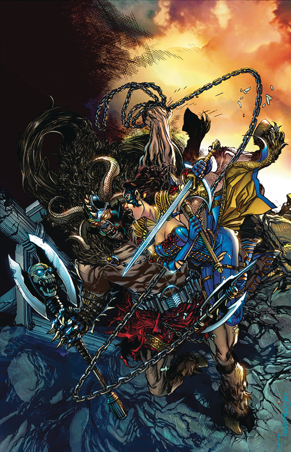 BELLE BEAST HUNTER #1 (OF 6) B CVR TOLIBAO