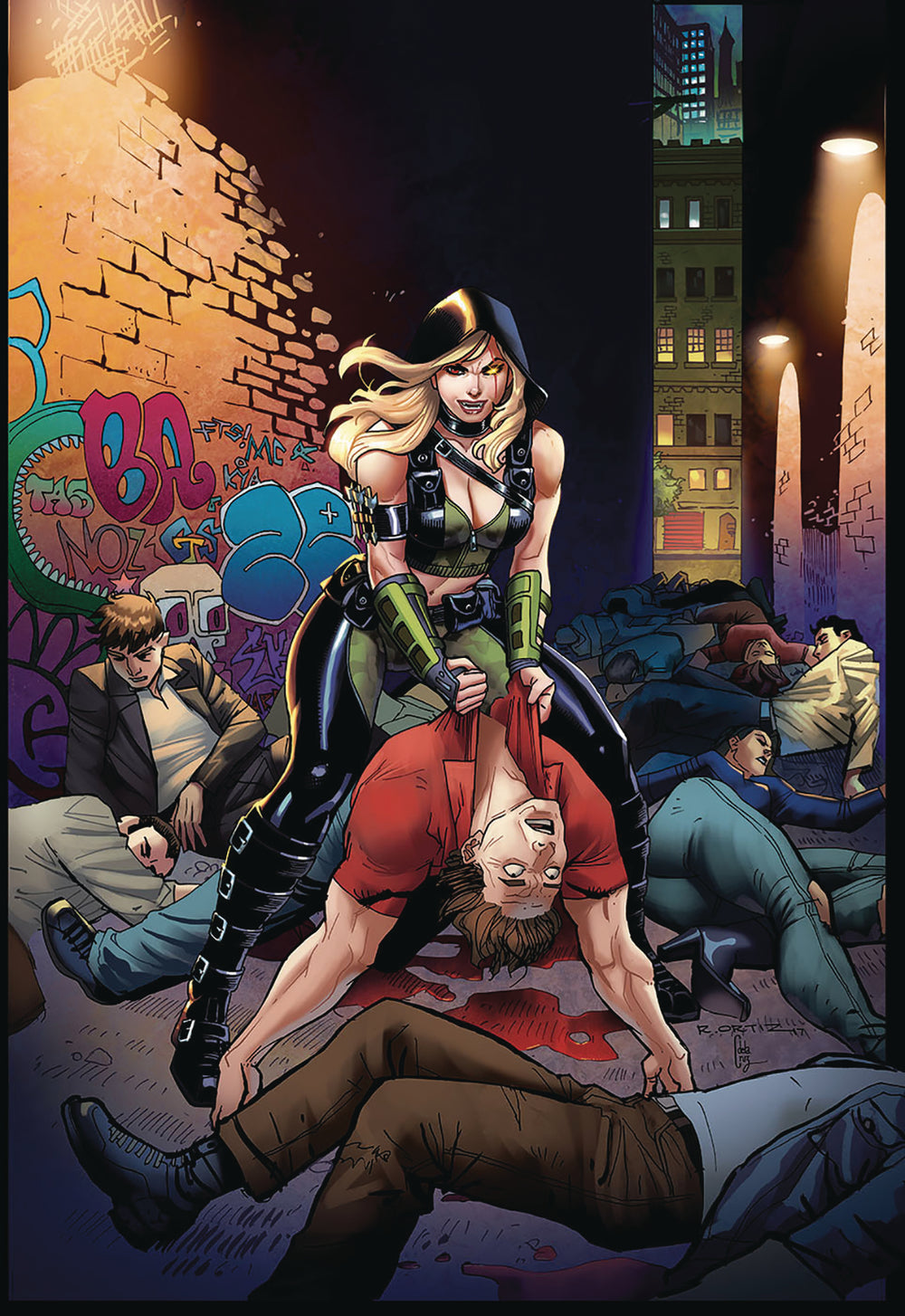 VAN HELSING VS ROBYN HOOD #2 (OF 4) CVR D ORTIZ