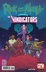 RICK & MORTY PRESENTS THE VINDICATORS #1 CVR