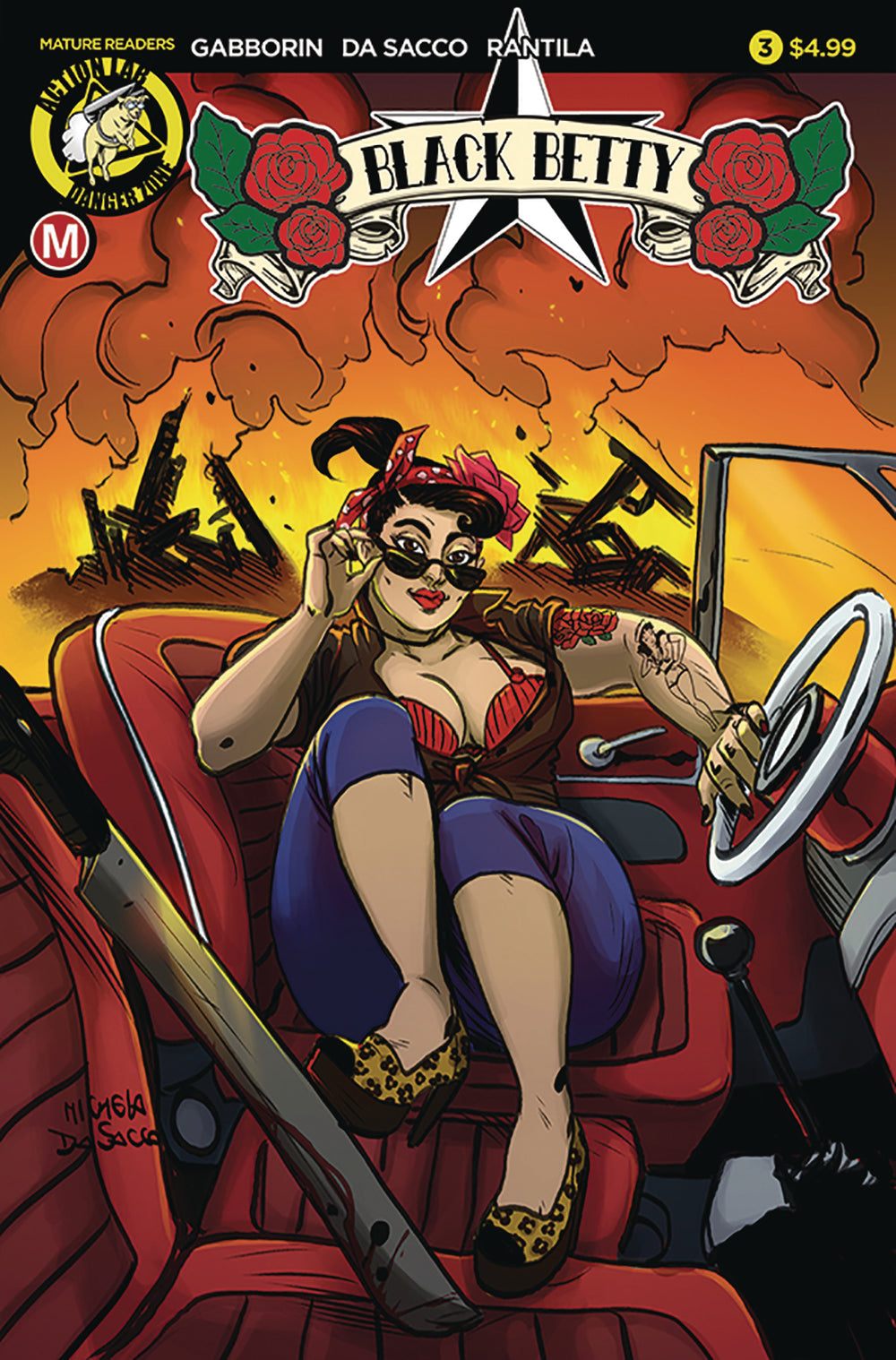 BLACK BETTY #3 CVR A DA SACCO (MR)