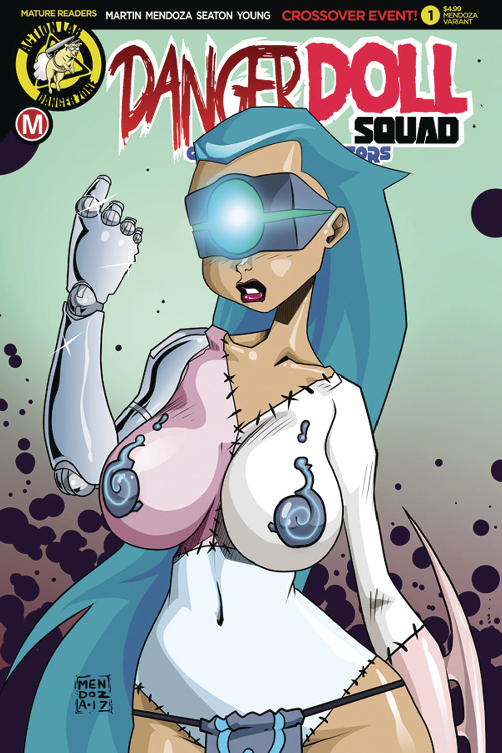 DANGER DOLL SQUAD GALACTIC GLADIATORS #1 CVR G MENDOZA (MR)