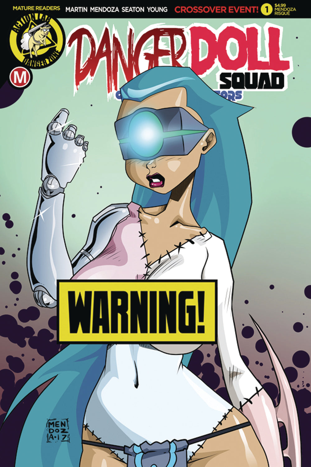 DANGER DOLL SQUAD GALACTIC GLADIATORS #1 CVR H MENDOZA RISQU