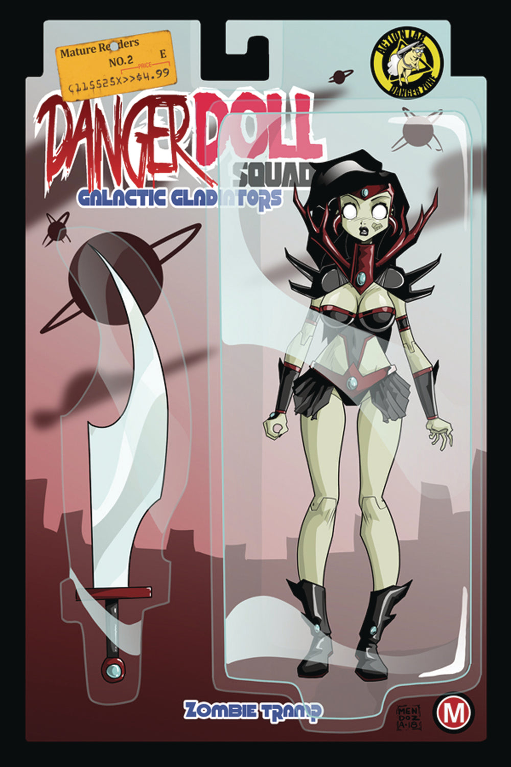 DANGER DOLL SQUAD GALACTIC GLADIATORS #2 CVR E MENDOZA (MR)
