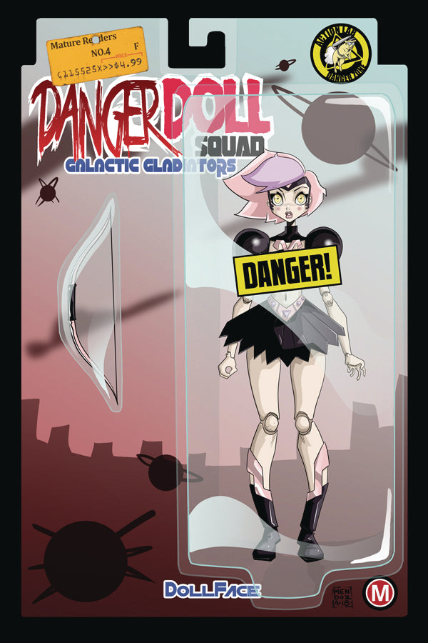 DANGER DOLL SQUAD GALACTIC GLADIATORS #4 CVR F MENDOZA RISQU