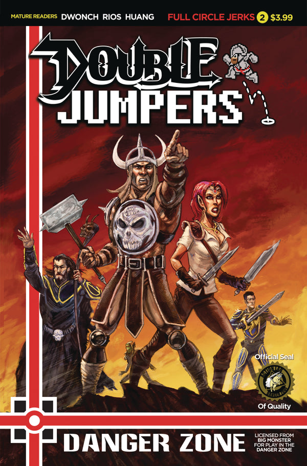 DOUBLE JUMPERS FULL CIRCLE JERKS #2 (OF 4) CVR B LOGAN (MR)
